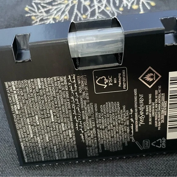 YSL mini man sample - Picture 2 of 2